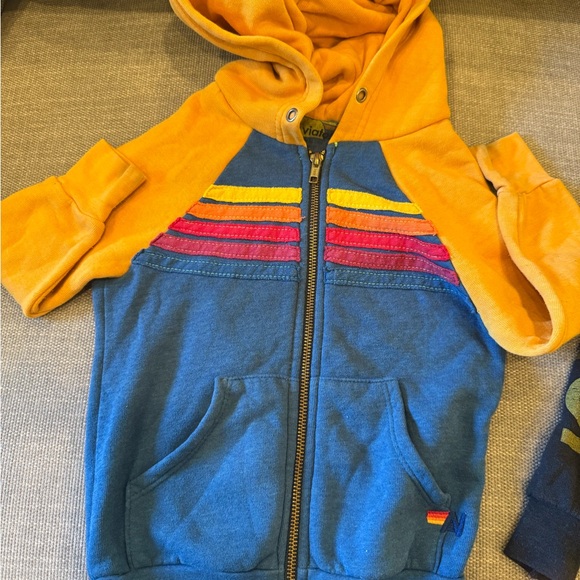 Bundle of Aviator Nation sweatshirts and sweatpants. Size 2 and 4. - Picture 2 of 10